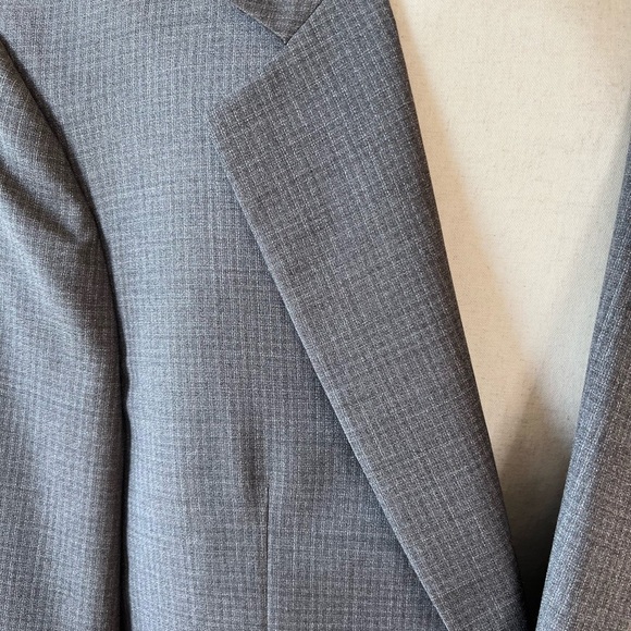 GIORGIO Armani authentic sports coat grey size44R Italian 54 gorpcore - Picture 2 of 16